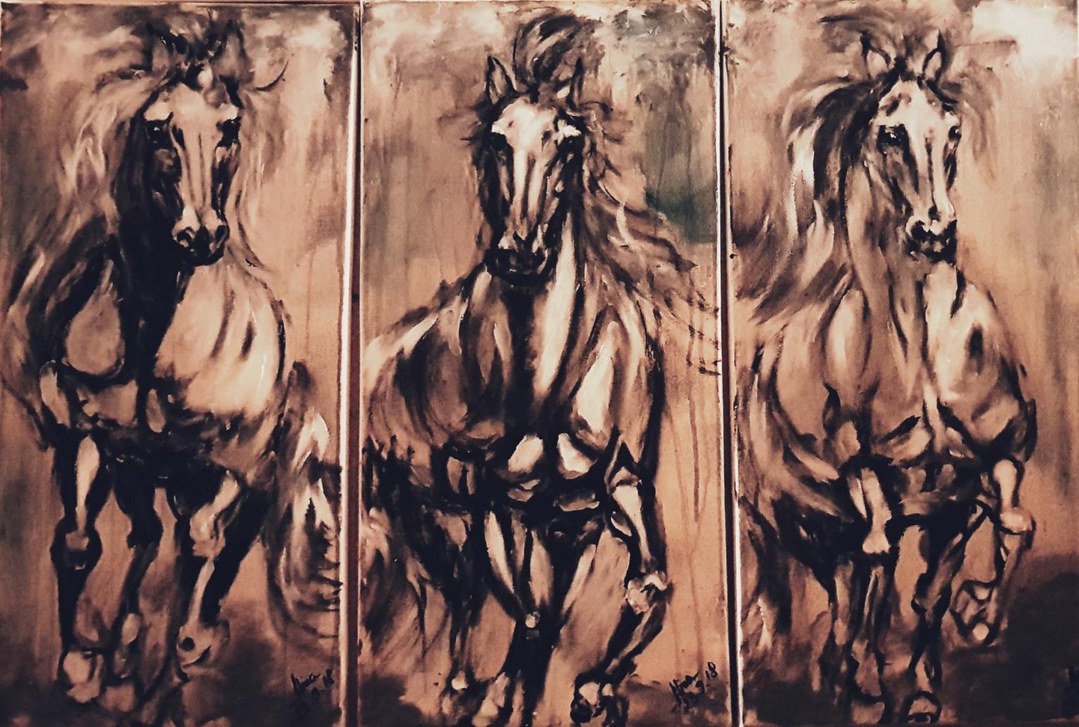 ArteDiAlina.com painting: no sleep